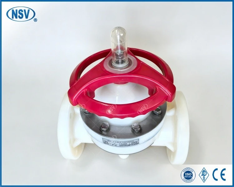 Dual-layer PVDF Diaphragm Valve factory