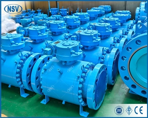 הודעת משלוח: LF2M Cryogenic Forged Ball Trunnion Valve
